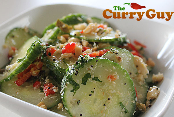 Cucumber Recipes Indian
 Indian Cucumber Salad by The Curry Guy