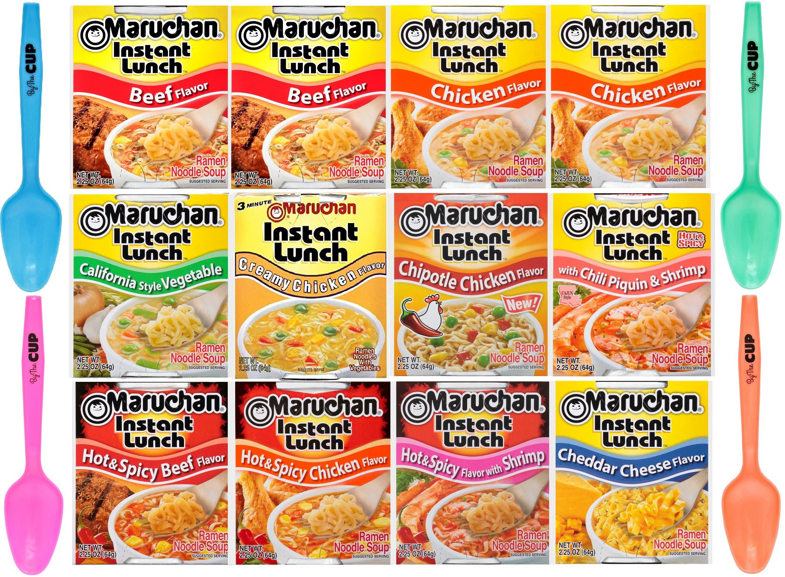 Cup Noodles Flavors Amazon Maruchan Ramen 12 Flavor Variety Pack of 24. 
