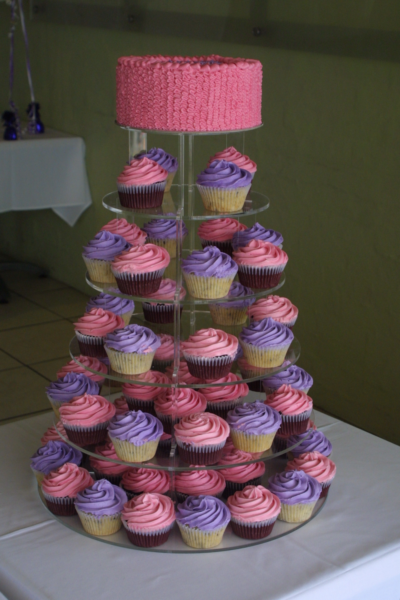 Cupcake Ideas For Birthday
 Pretty in Pink & Purple