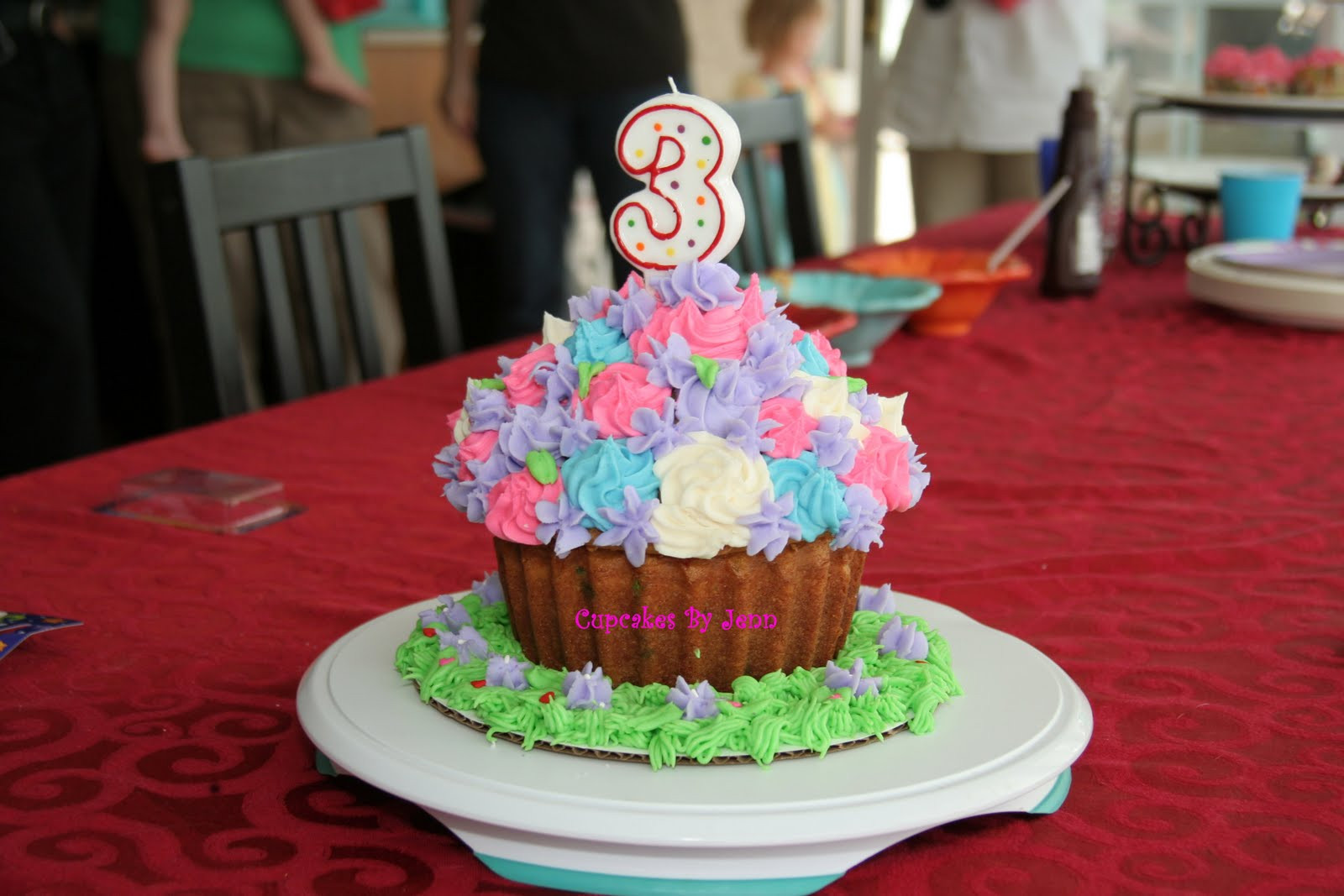 Cupcake Themed Birthday Party
 Dotti Mae Cupcakes 3rd Birthday Cupcake Party