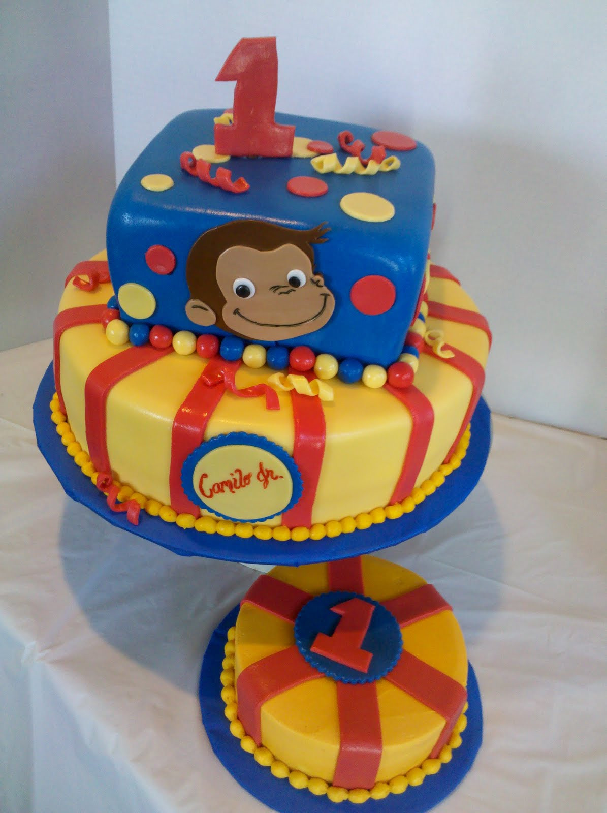 Curious George Birthday Cake
 candicakes CAKES FOR KIDDOS Take 2