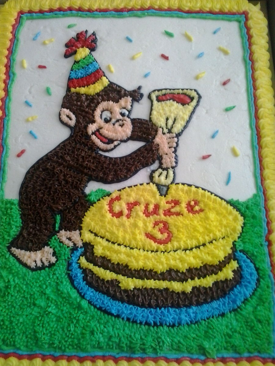 Curious George Birthday Cake
 Curious George Birthday Cake CakeCentral