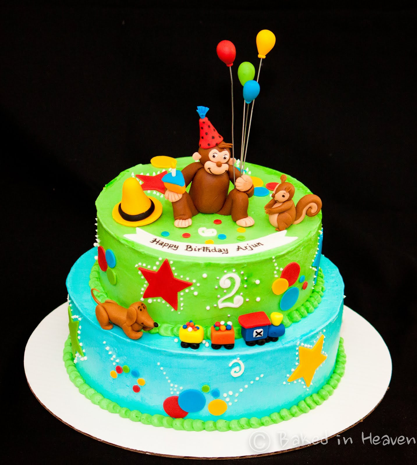 Curious George Birthday Cake
 Curious George cake