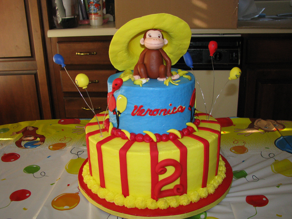 Curious George Birthday Cake
 This is an Easy Way to Make Curious George Birthday Cakes