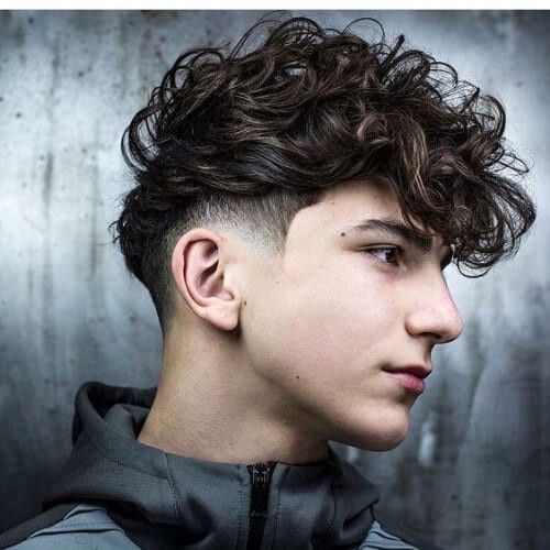 Curly Hair Boy Haircuts
 50 Undercut with Curly Hair Styles for Men to Look Bold