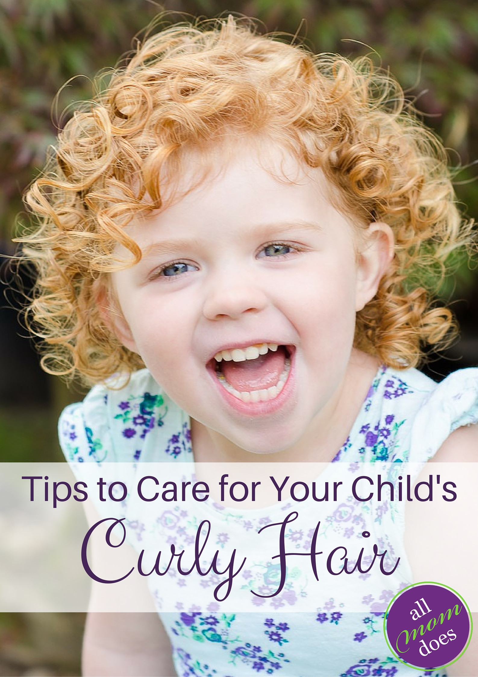 Curly Hair Kids
 Tips to Care for Your Child’s Curly Hair
