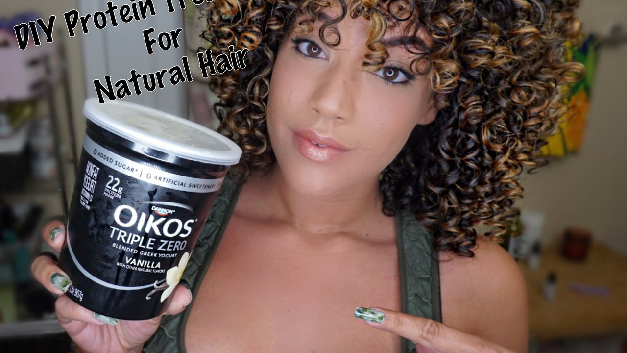 Curly Hair Treatment DIY
 CURLY HAIR CARE DIY Protein Treatment for Definition