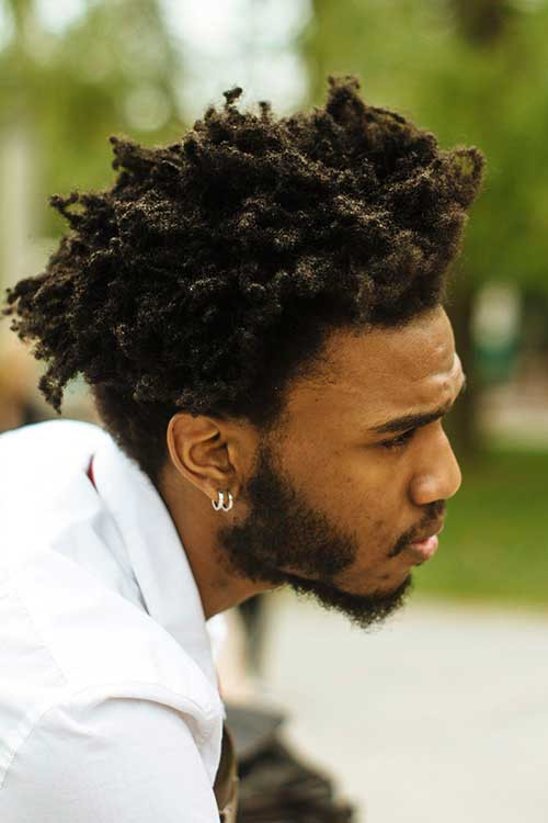Curly Hairstyles Black Male
 20 Cool Black Men Curly Hairstyles
