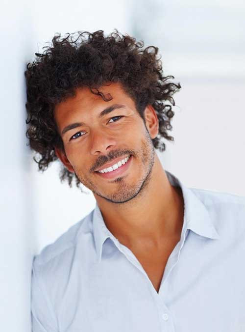 Curly Hairstyles Black Male
 Haircuts For Black Men With Curly Hair