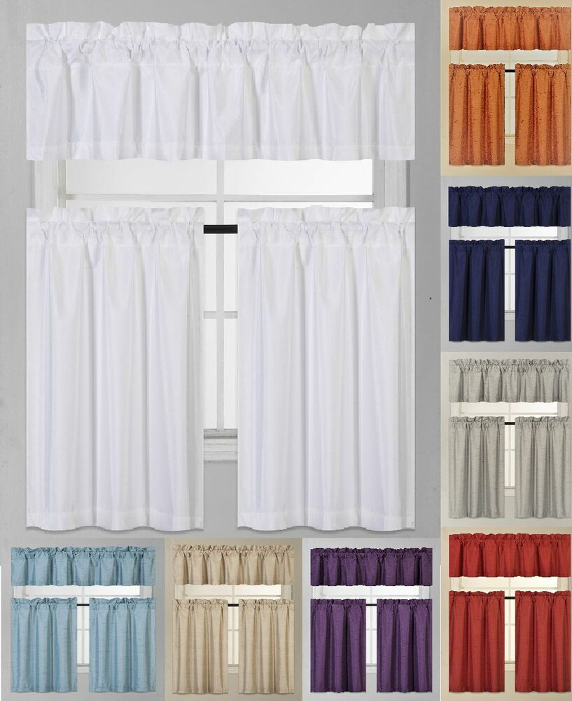 Curtain Kitchen Window
 1 Set Thermal Insulated Foam Lined Blackout Kitchen Window
