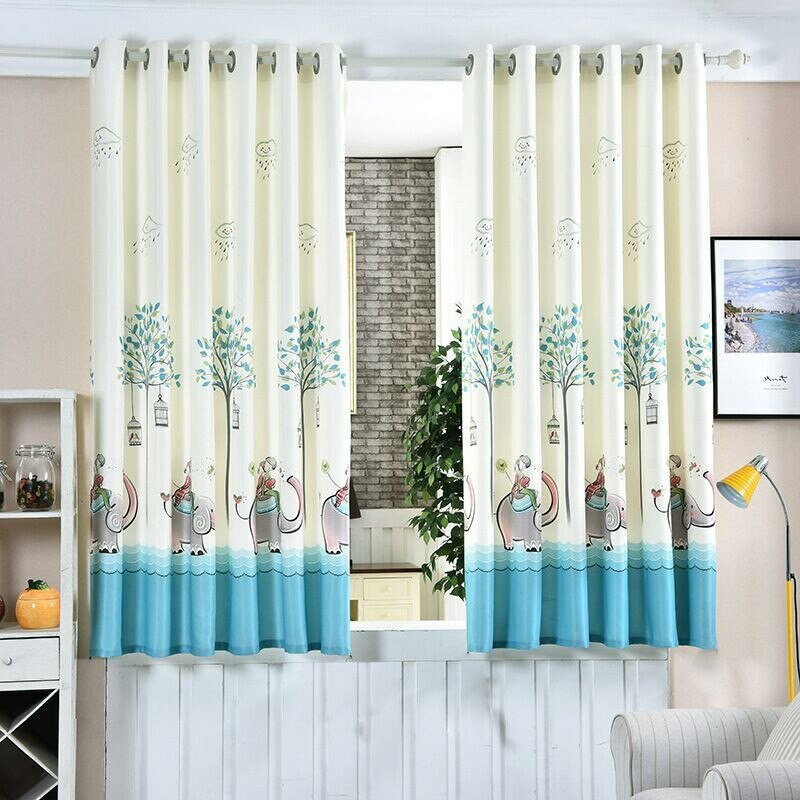 Curtains For Kids Room
 1PC 3 color Short curtain half shade Curtains for the