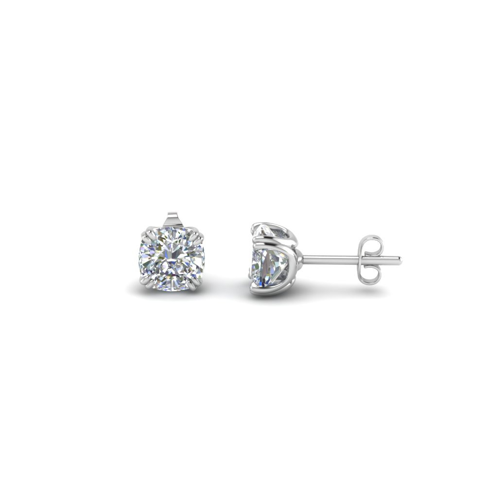 Cushion Cut Diamond Earrings
 Shop For Stunning Diamond Earrings line