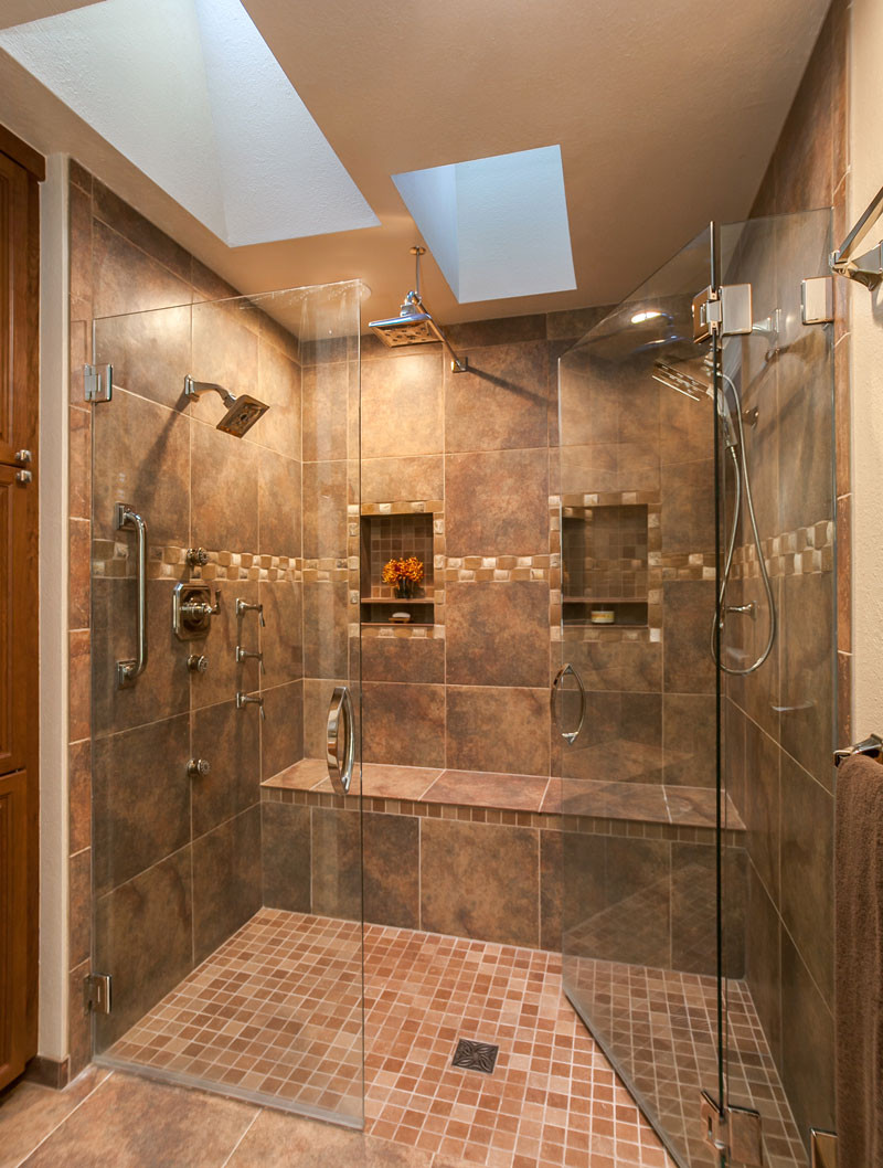 Custom Bathroom Shower
 Amazing Shower in this Master Bath Renovation in Denver