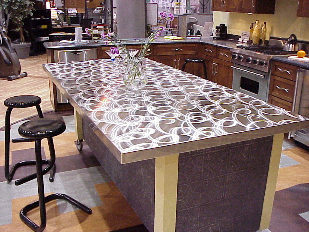 Custom Kitchen Counter
 How To Choose A Metal Countertop For Your Kitchen