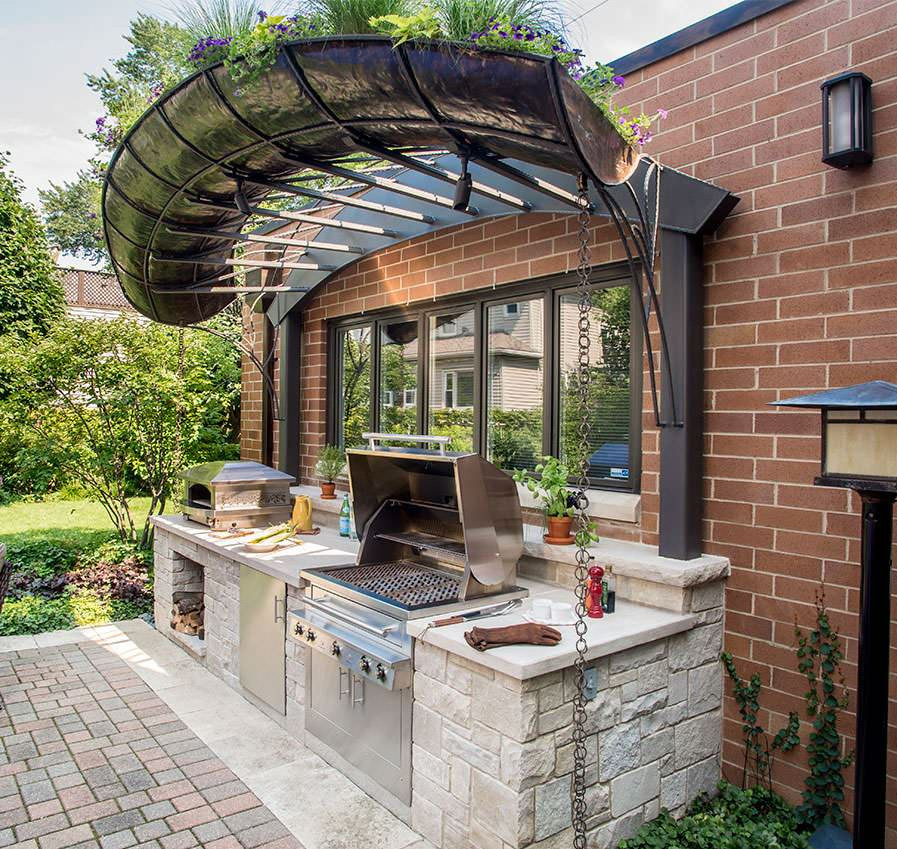 Custom Outdoor Kitchen
 If you are looking for the most optimal small outdoor