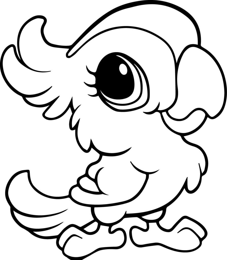 Cute Baby Animal Coloring Pages
 Coloring Pages Cute Animals Coloring Pages
