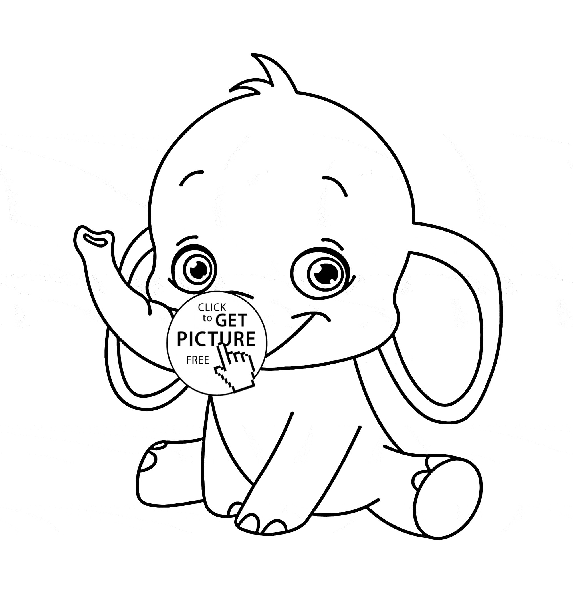 Cute Baby Animal Coloring Pages
 Cute Baby Animal Coloring Pages Printable Food Ideas