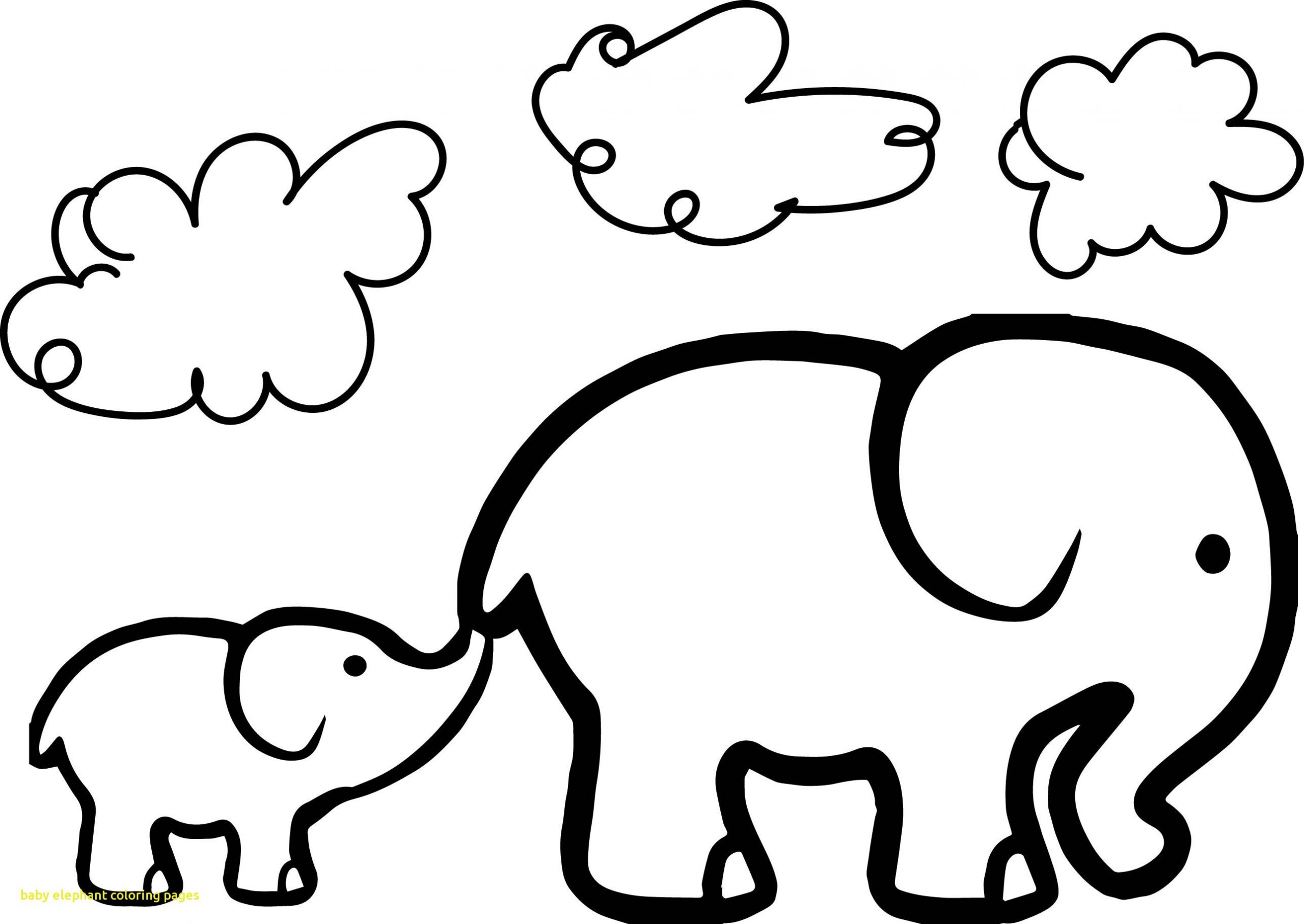 Cute Baby Elephant Coloring Pages
 Cute Baby Elephant Drawing at GetDrawings