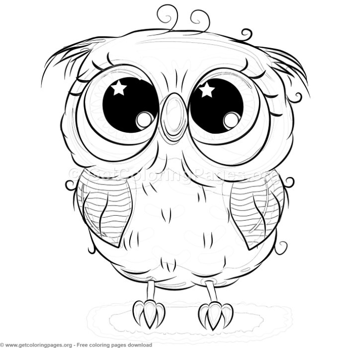 Cute Baby Owl Coloring Pages
 19 Cute Owl Coloring Pages – GetColoringPages