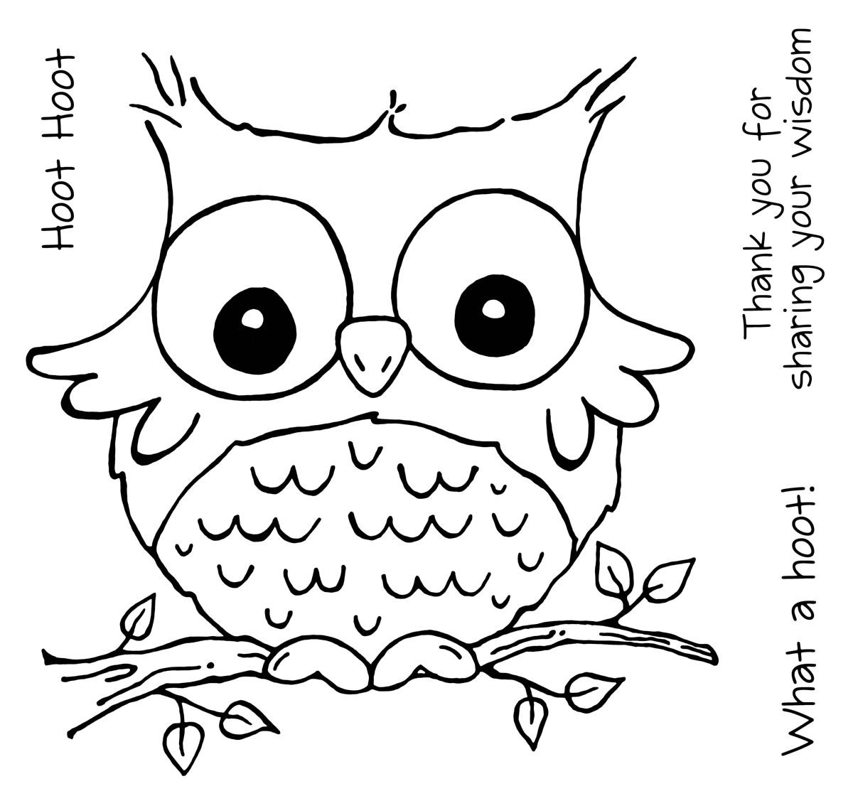 Cute Baby Owl Coloring Pages
 Cute owl coloring pages – Coloring Pages & Cute