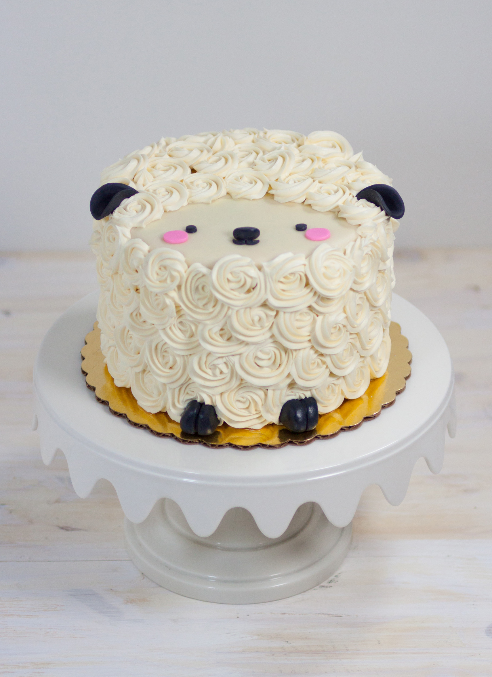 Cute Birthday Cake Ideas
 Lois the Lamb Mini cake by Whipped Bakeshop