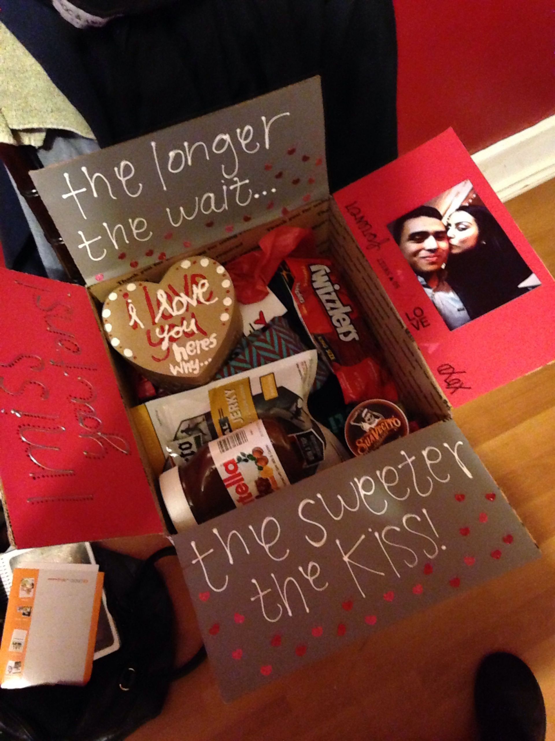 Cute Boyfriend Valentine Gift Ideas
 Military valentines day package