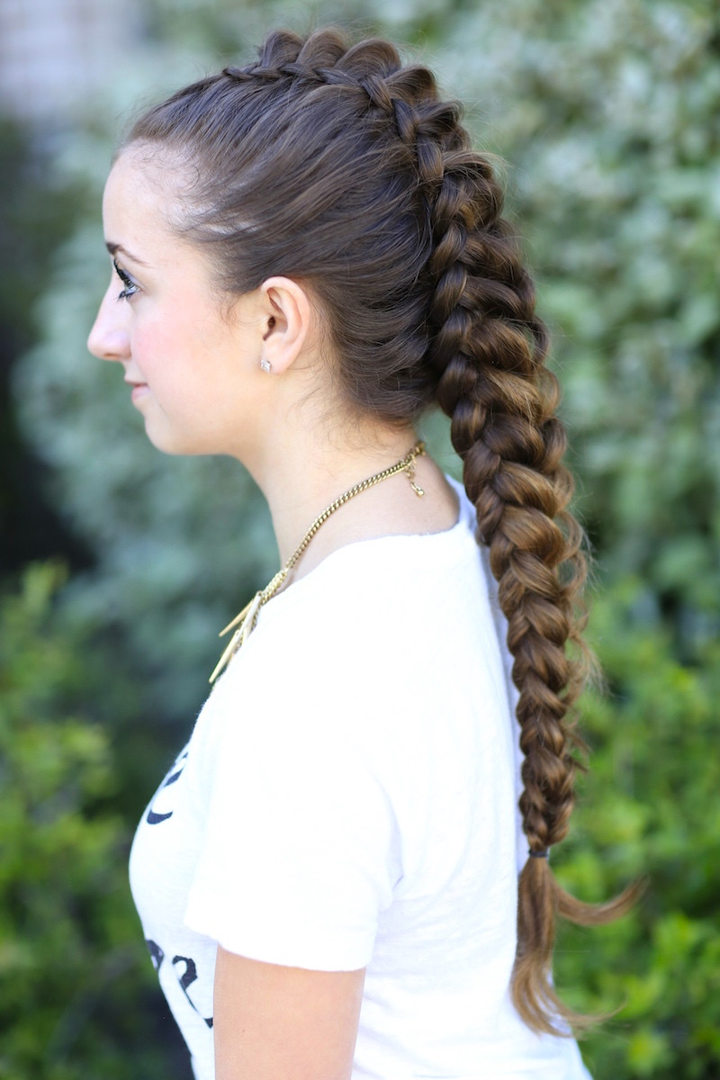 Cute Braiding Hairstyles
 How to Create a Dragon Braid