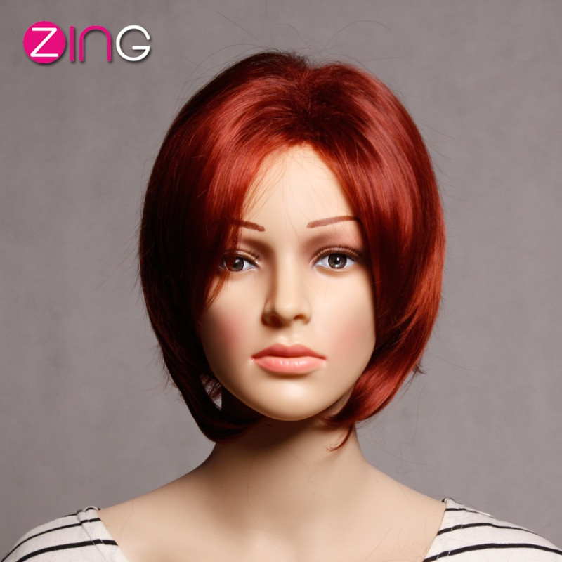 Cute Cheap Hairstyles
 Natural Cheap Hair Wig Short Red Wig Cute Short Haircuts