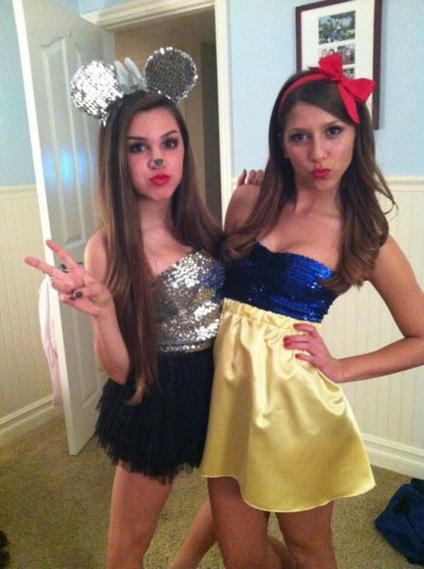 Cute DIY Costumes
 20 Best Friend Halloween Costumes for Girls