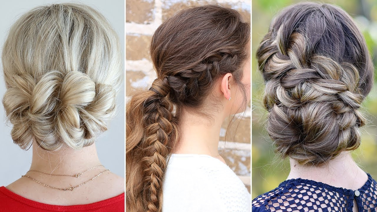 Cute Formal Hairstyles
 3 Easy UPDO Hairstyles for Prom