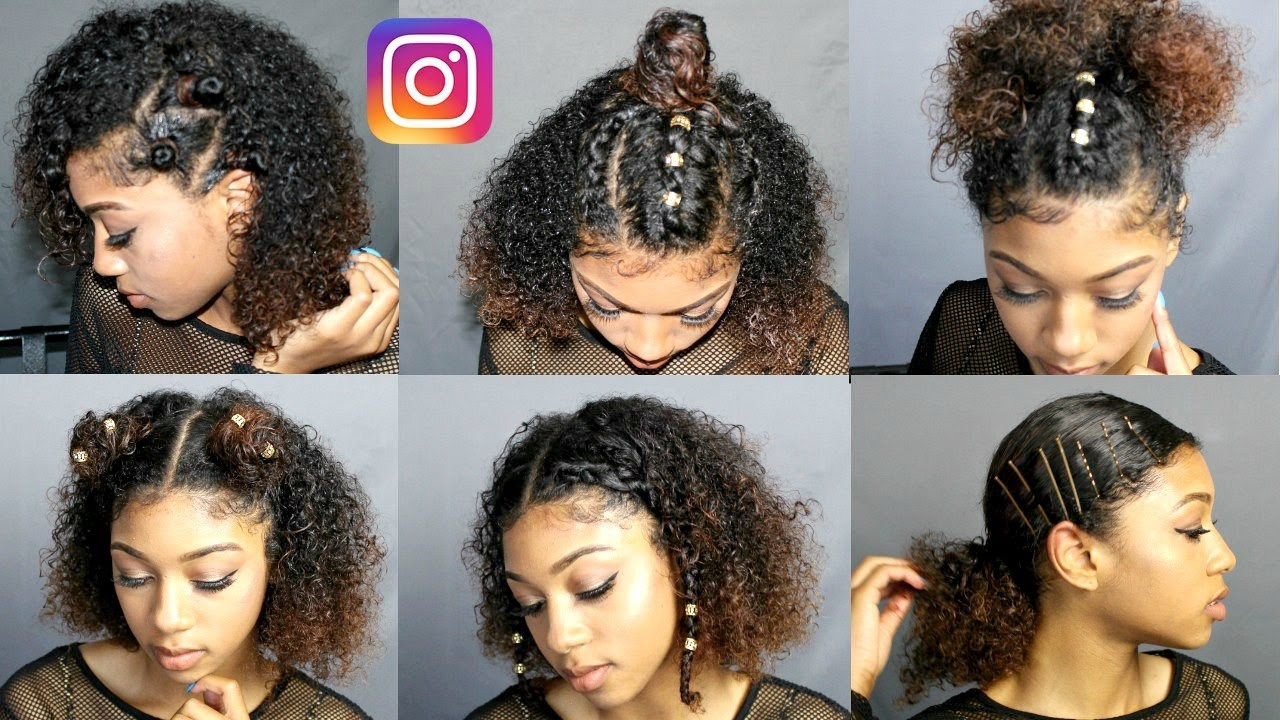 Cute Girl Hairstyles Instagram
 6 Instagram Trending Natural Curly Hairstyles Using