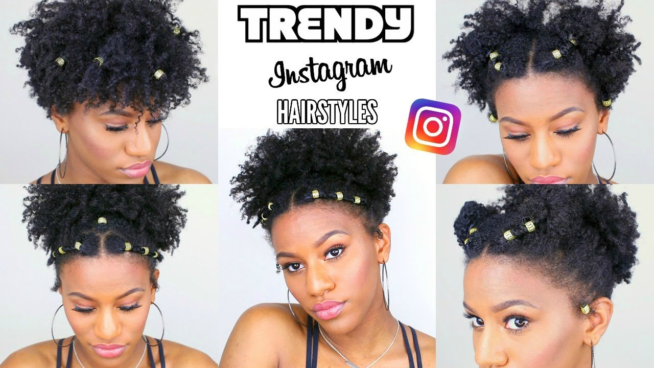 Cute Girl Hairstyles Instagram
 RECREATING CUTE NATURAL HAIRSTYLES THAT ARE TRENDING ON
