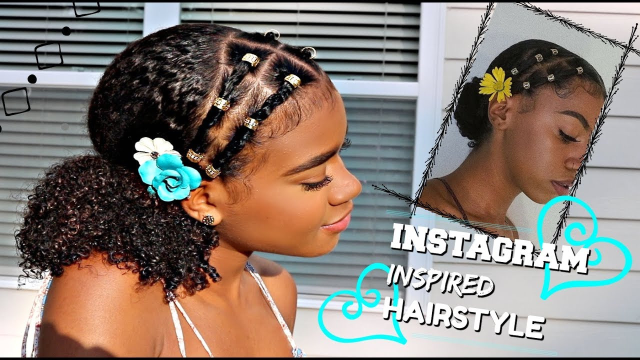 Cute Girl Hairstyles Instagram
 Super Cute and Easy INSTAGRAM INSPIRED Naturally Curly