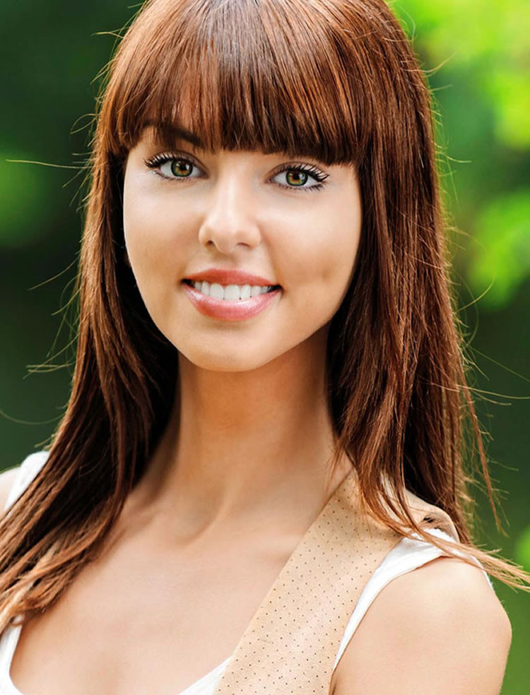 Cute Haircuts With Bangs
 100 Cute Inspiration Hairstyles with Bangs for Long Round