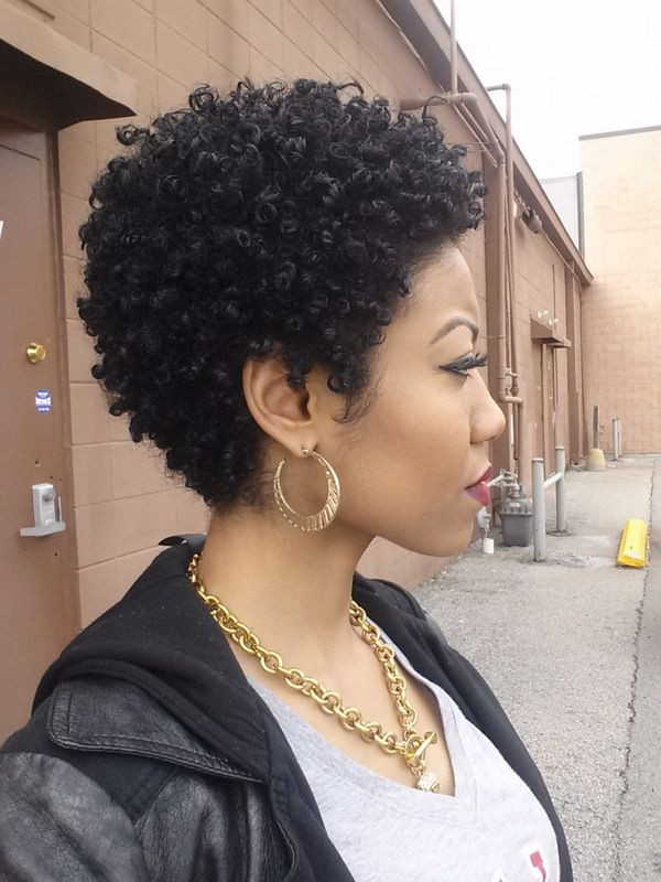 Cute Hairstyles For Short Natural Black Hair
 24 Cute Curly and Natural Short Hairstyles For Black Women