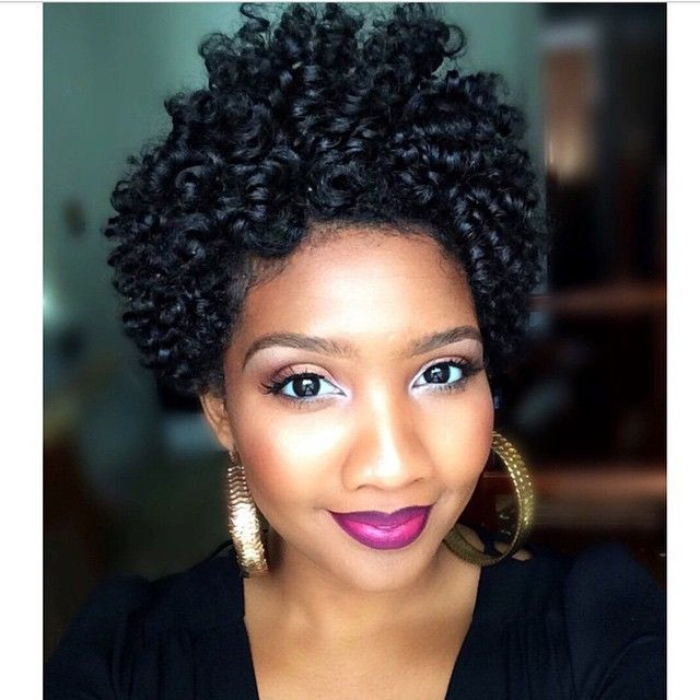 Cute Hairstyles For Short Natural Black Hair
 24 Cute Curly and Natural Short Hairstyles For Black Women