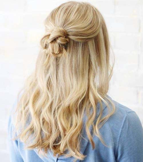 Cute Half Up Hairstyles
 What is a “half up half down” hairstyle Quora