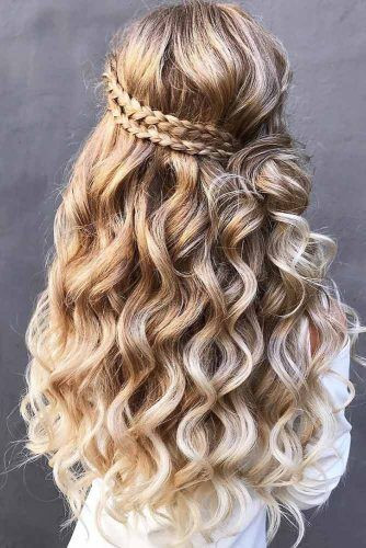 Cute Half Up Hairstyles
 Try 42 Half Up Half Down Prom Hairstyles