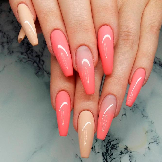 Cute Long Nail Designs
 Lovely and Cute Acrylic Nails