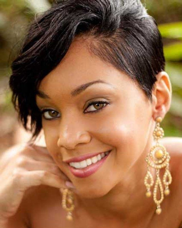 Cute Short Hairstyles For African American Hair
 28 Trendy Black Women Hairstyles for Short Hair PoPular