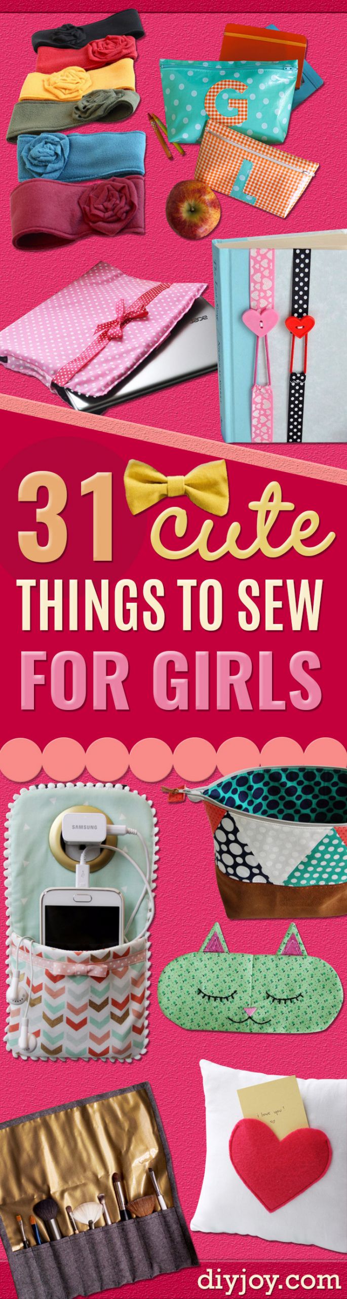 Cute Stuff For Kids
 31 Things to Sew for Girls