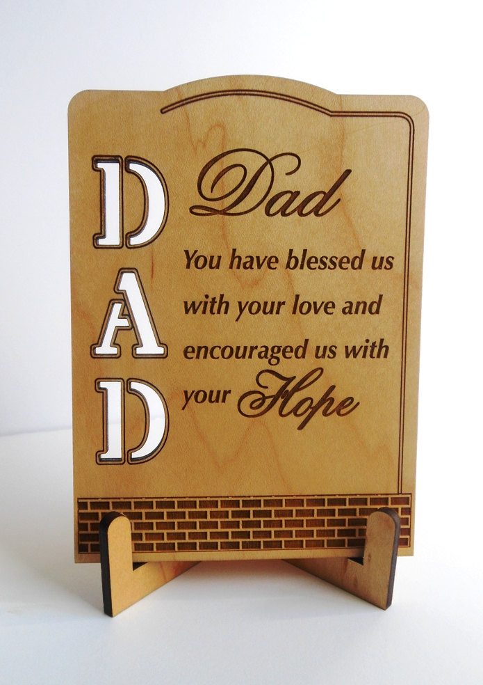Dad Birthday Gift Ideas From Daughter
 Gift to Dad Daughter to Father Gift Thank you Dad Gift