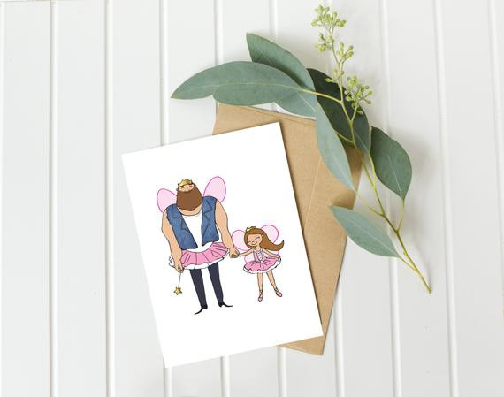 Dad Birthday Gift Ideas From Daughter
 dad birthday card father daughter card daddy birthday card