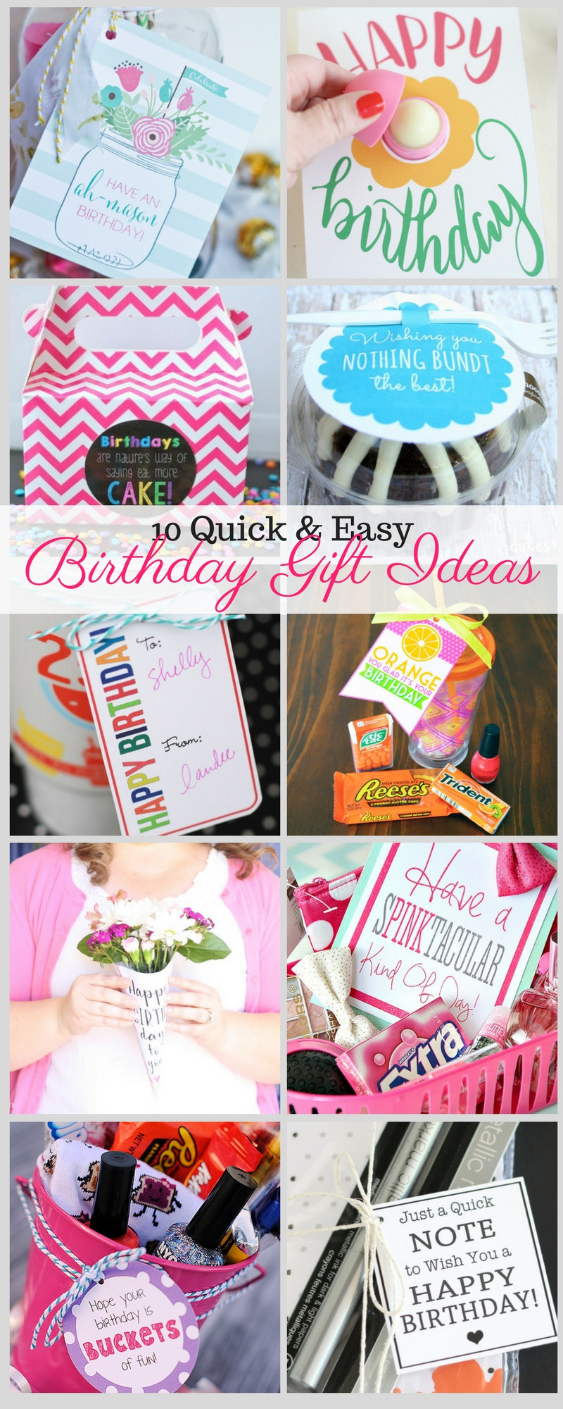 Dad'S Birthday Gift Ideas
 10 Quick and Easy Birthday Gift Ideas Liz on Call