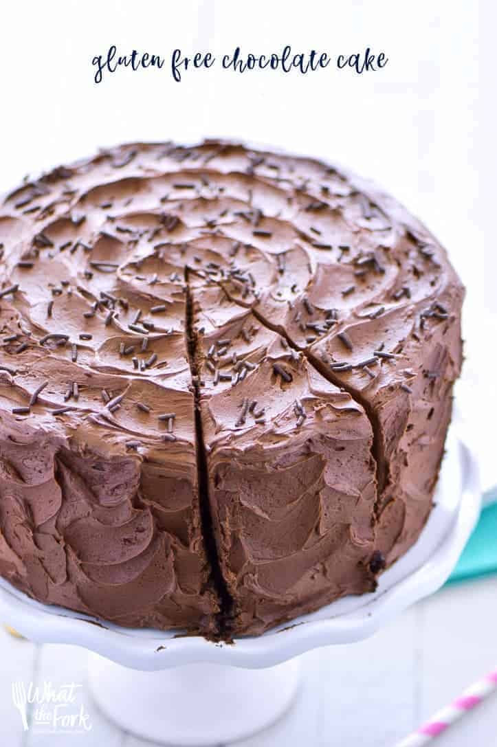Dairy Free Birthday Cake Recipe
 The Best Gluten Free Chocolate Cake Recipe What the Fork