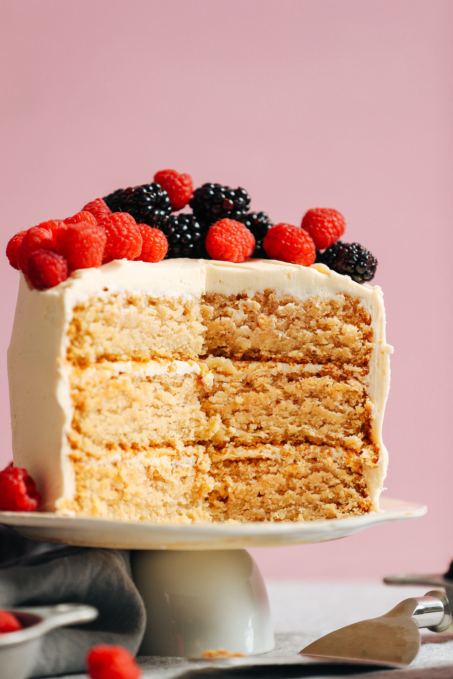 Dairy Free Birthday Cake Recipe
 1 Bowl Vegan Gluten Free Vanilla Cake
