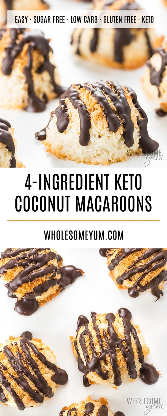 Dairy Free Macaroons
 Easy Gluten Free Keto Coconut Macaroons Recipe
