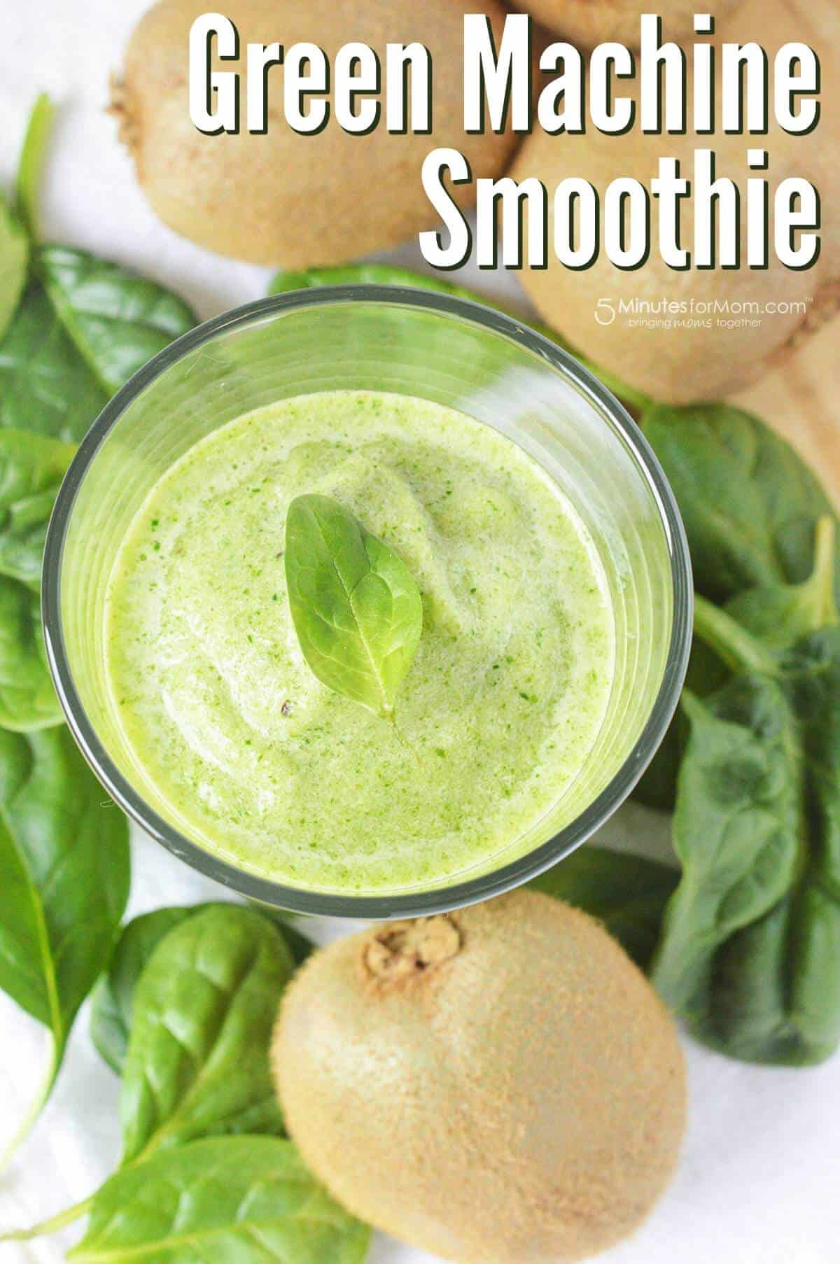 Dairy Free Smoothie Recipes
 Green Machine Smoothie Recipe Healthy Dairy Free Smoothie