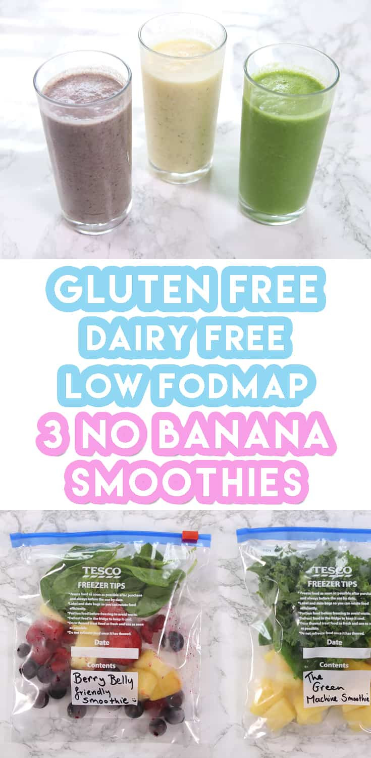 Dairy Free Smoothie Recipes
 3 Low FODMAP Smoothie Recipes For Weekly Meal Prep no