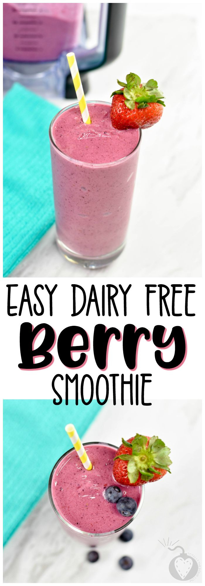 Dairy Free Smoothie Recipes
 Easy Dairy Free Berry Smoothie With images